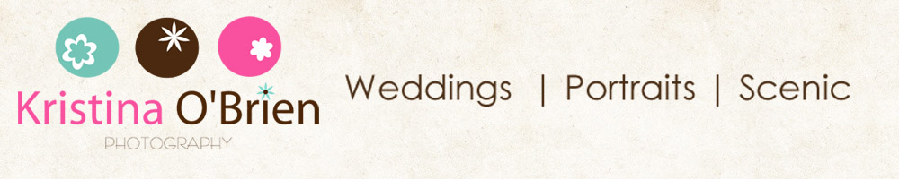 Maine Wedding Photographer Kristina O'Brien Photography logo